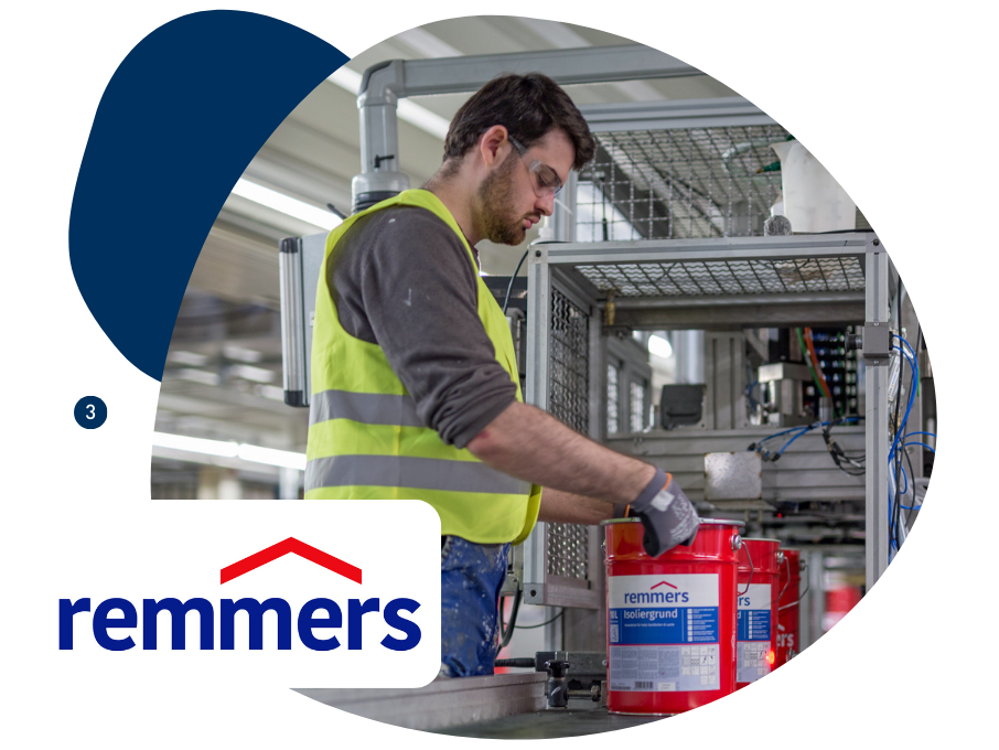 Communardos Kunde Remmers ist Anbieter für bauchemische Produkte, Holzfarben und -lacke (Bild (C) Remmers AG)