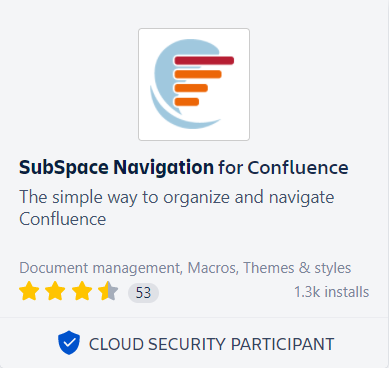 Communardo Cloud App – subspace navigation for Confluence