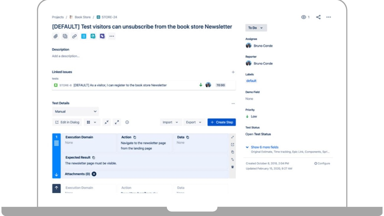 Nahtlose Integration mit Jira