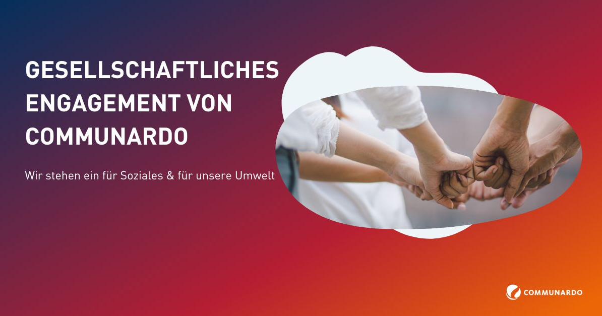 Gesellschaftliches Engagement von Communardo  Communardo