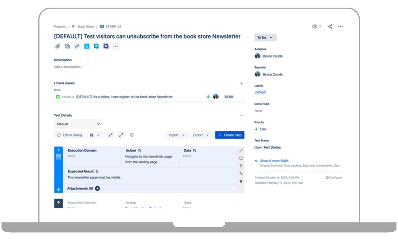 Nahtlose Integration mit Jira