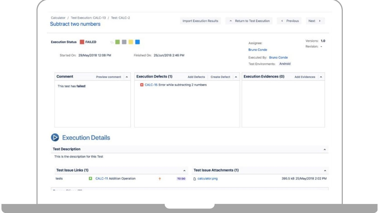 Zuweisung von Testausführungen zu einzelnen Testern mit der Testmanagement Software.