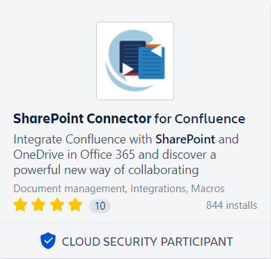 Communardo Cloud App – sharepoint connector for Confluence