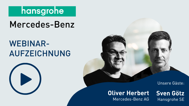 Webinaraufzeichnung: Keine Produkte ohne Frontline Worker mit Oliver Herbert, Mercedes Benz AG und Sven Götz, Hans Grobe SE