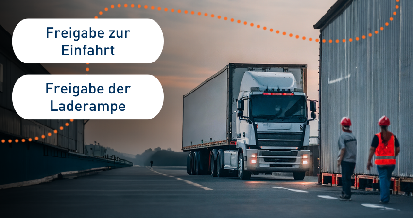 Fahrer App im Yard Management System mit der Power Platform von Microsoft 