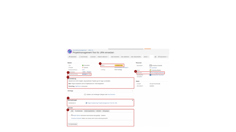 Ideenmanagement mit Jira und Confluence. Dokumentation und Zusammenarbeit