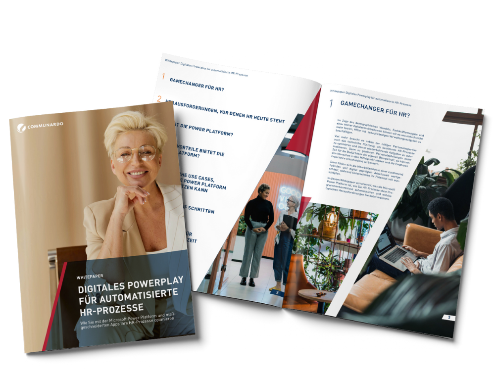 Erfahren Sie in unserem Whitepaper wie Ihr Unternehmen das Potenzial der Mitarbeitenden voll ausschöpft