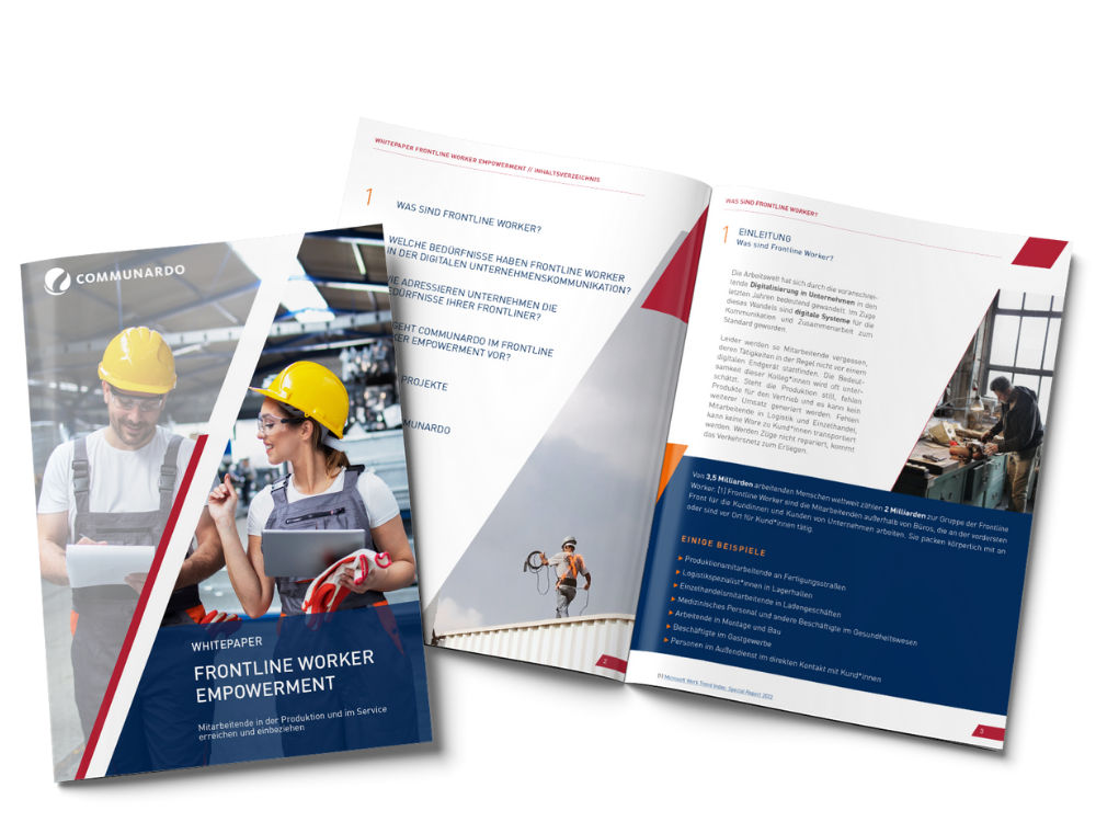 Mitarbeitende in der Produktion und im Service erreichen und einbeziehen