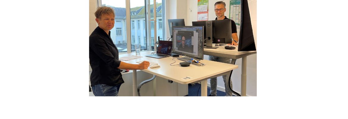 Das war der Cloud Inspiration Day 2022. Claudia Lutter und Tino Schmidt von Communardo